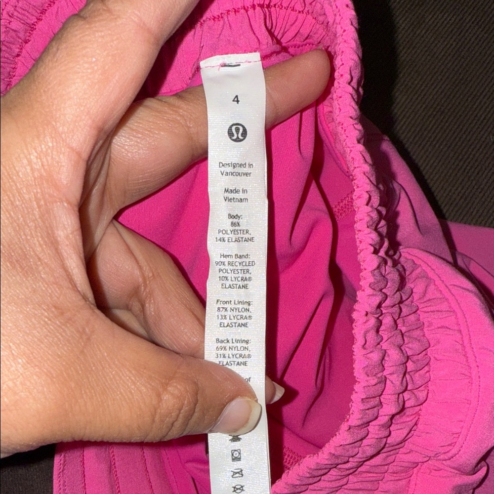 Lululemon Women's Pink Skirt - Picture 8 of 8